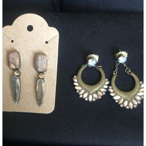 Statement earrings